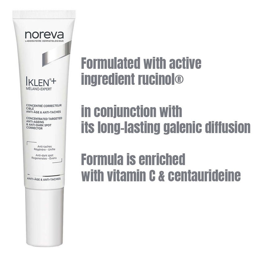 Noreva Iklen+ Melano-Expert Concentrated Targeted Anti-Ageing & Anti-Dark Spot Corrector Cream 15ml