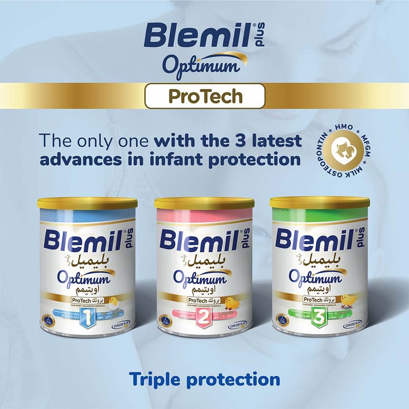 Blemil Plus Optimum Protech Stage 3 Toddlers Milk Formula For 1 To 3 Years 800g
