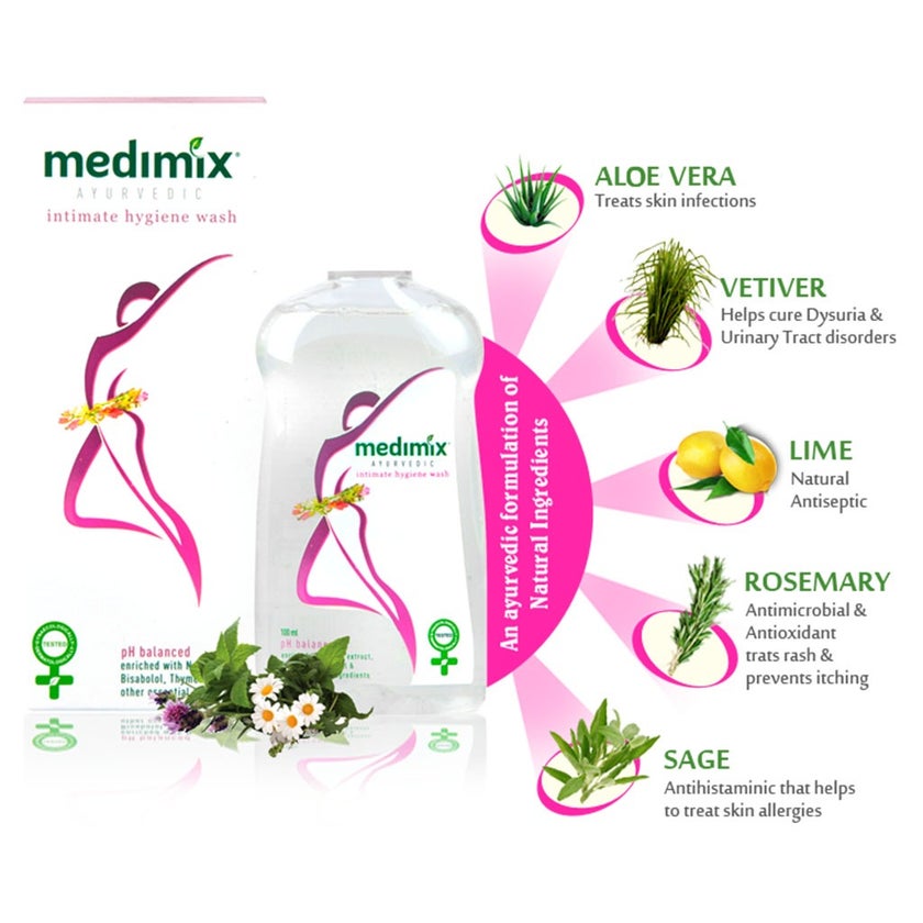 Medimix Ayurvedic Intimate Hygiene Wash 200ml