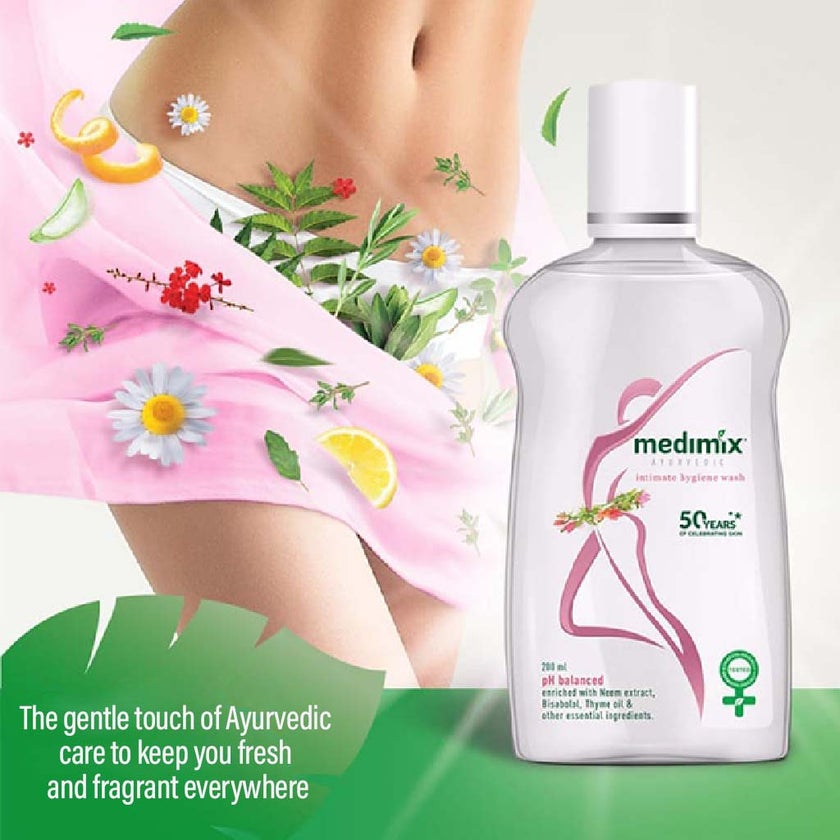 Medimix Ayurvedic Intimate Hygiene Wash 200ml