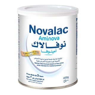 Novalac Aminova Amino Acids Based Infant Milk Formula For 0 To 3 Years 400g