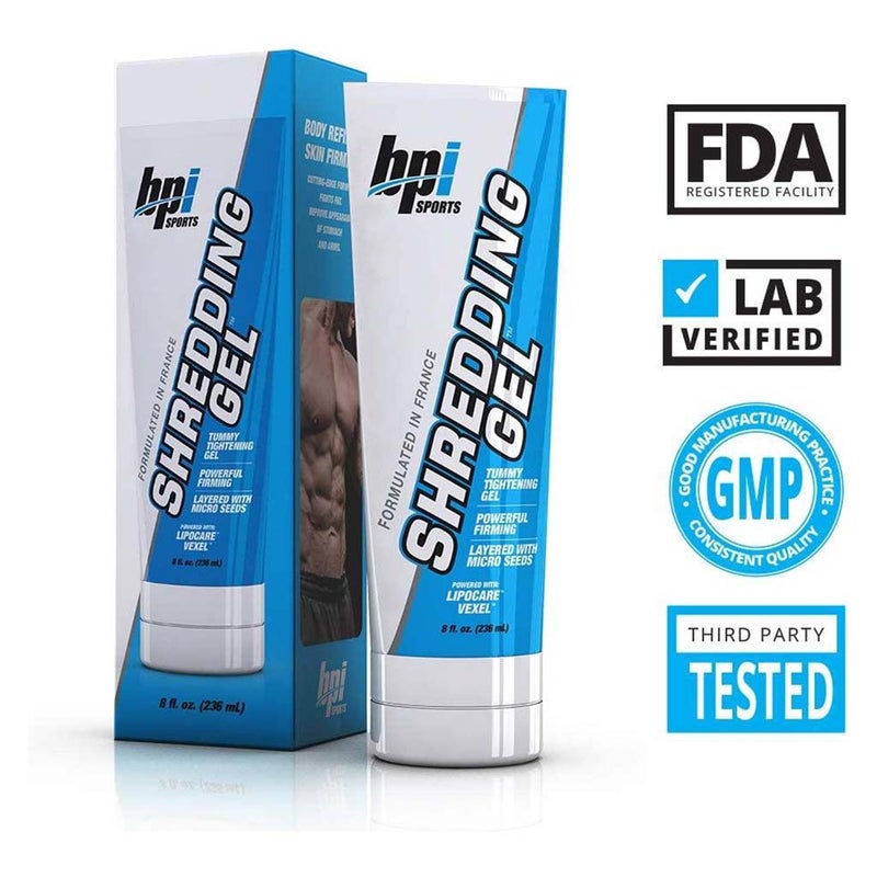 BPI Sports Shredding Gel For Skin Firming & Toning 8oz