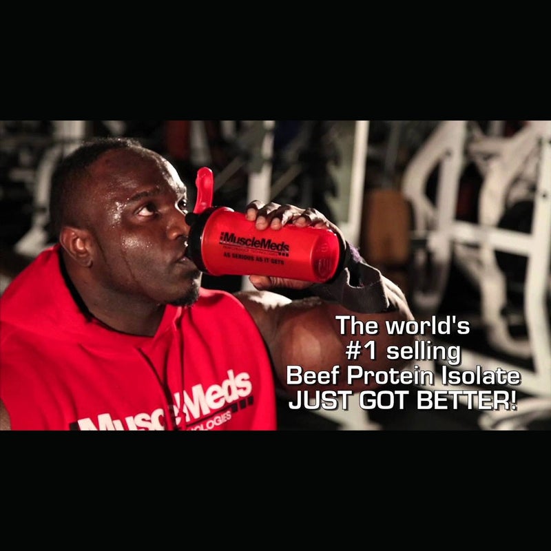 MuscleMeds Carnivor Shred Fat Burning Beef Protein Isolate Hydrolyzed Protein Powder, Vanilla Caramel Flavor 4lb