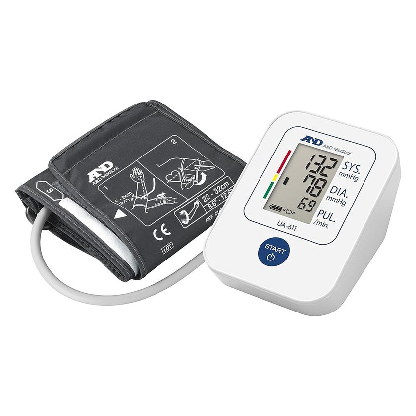 Accu-Chek Instant Blood Sugar Monitoring System + AND Simple Upper Arm Blood Pressure Monitor UA-611 - PROMO PACK