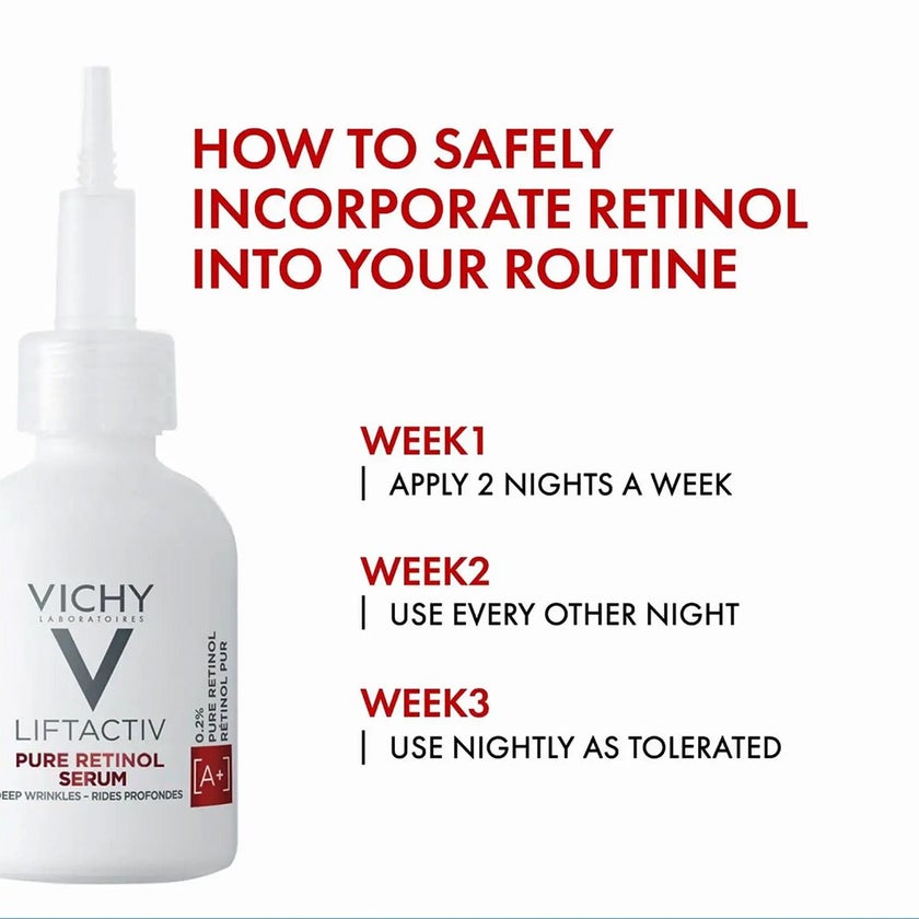 Vichy Liftactiv 0.2% Pure Retinol Specialist Deep Wrinkles Face Serum 30ml