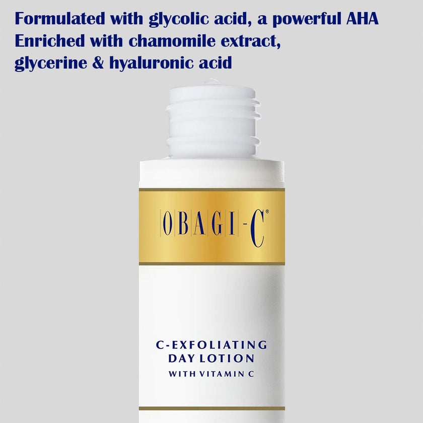 Obagi C Exfoliating Day Lotion With AHA Glycolic Acid And Vitamin C For Brighter Complexion 59ml