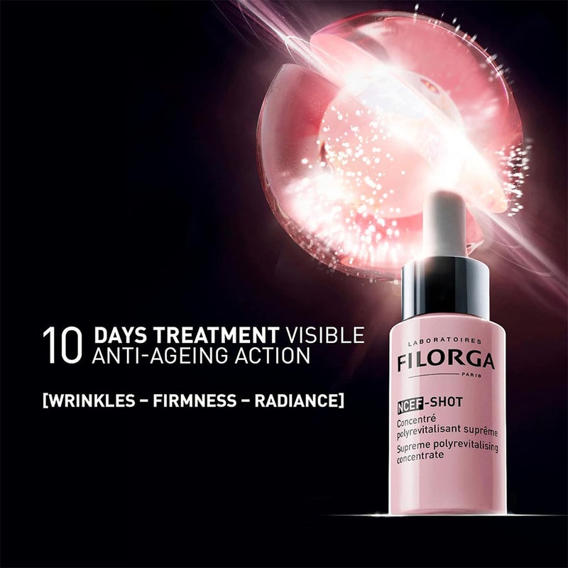 Filorga NCEF-Shot Supreme Polyrevitalising Concentrate Anti-Aging Face Serum 15ml