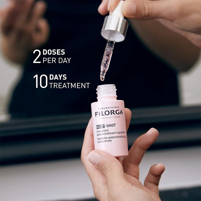 Filorga NCEF-Shot Supreme Polyrevitalising Concentrate Anti-Aging Face Serum 15ml