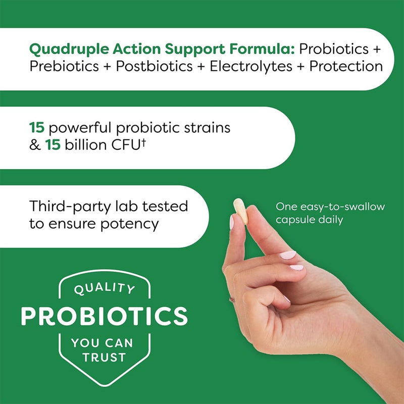 Probulin Total Care Soothe Probiotic + Prebiotic & Postbiotic 15 Billion CFU Capsules, Pack of 30's
