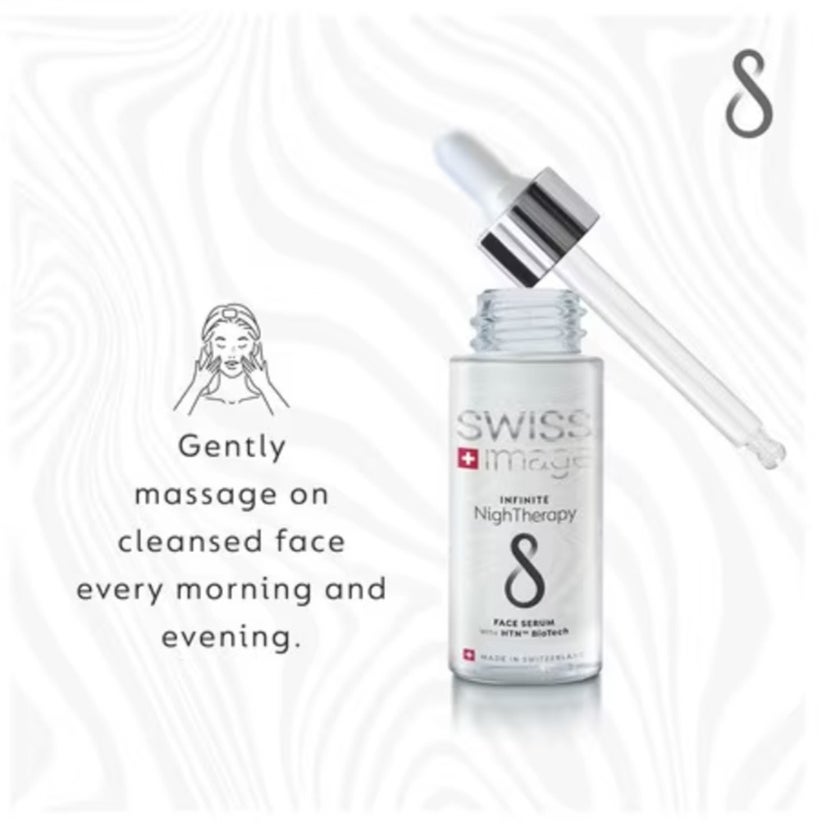 Swiss Image Infinite Night Therapy Repairs & Regenerates Face Serum 30ml