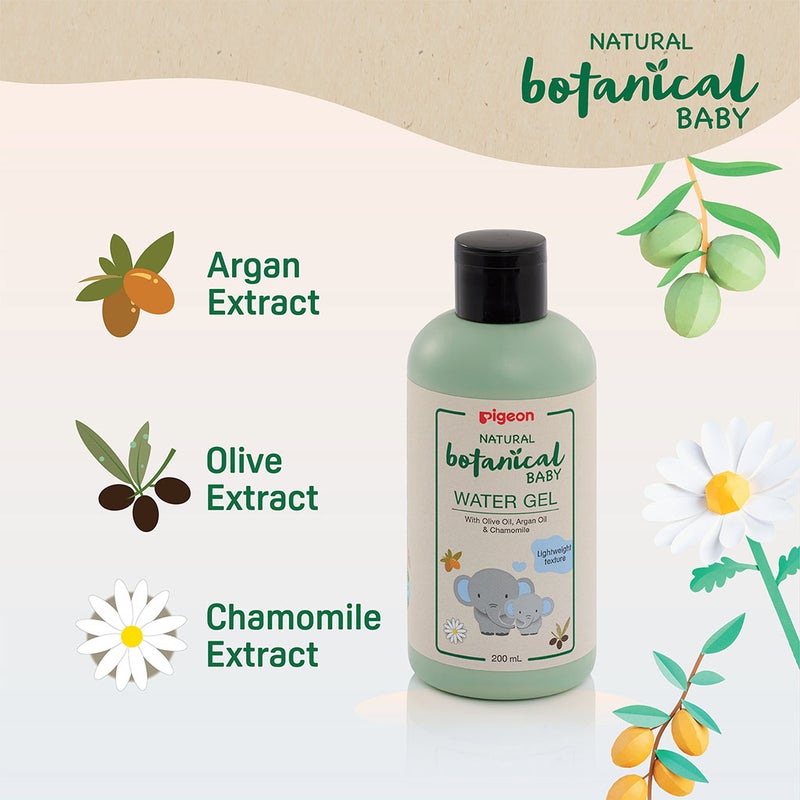 Pigeon Natural Botanical Baby Water Gel Lotion 200ml