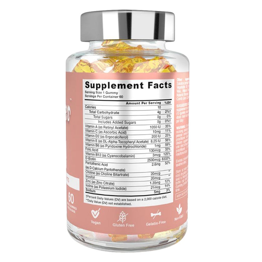 Dr. Gummies Beauty Adult Gummies with Biotin & Antioxidants, Pack of 60's