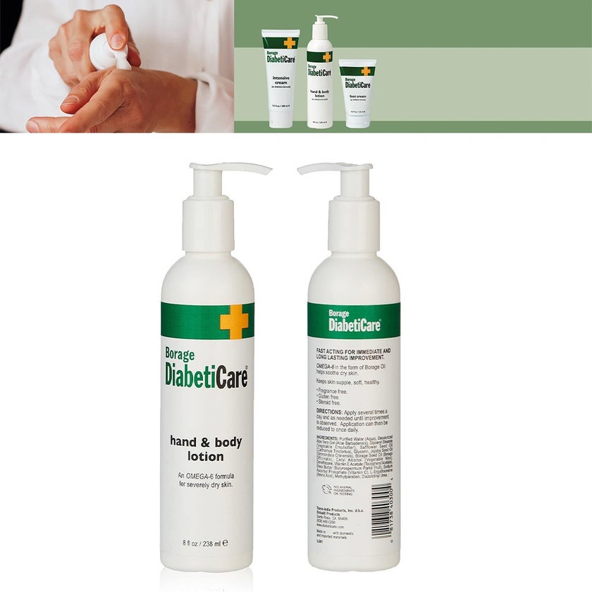 ShiKai Borage DiabetiCare Omega-6 Hand & Body Lotion For Dry Skin 238ml