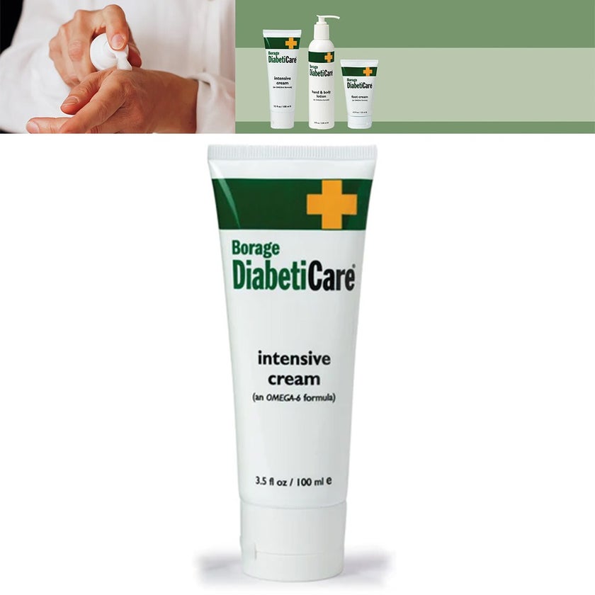 ShiKai Borage DiabetiCare Omega-6 Intensive Cream For Hands, Cuticles & Fingertips 100ml