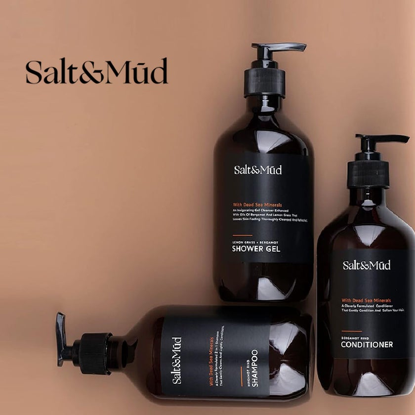 Salt And Mud Hair Conditioner With Dead Sea Minerals & Bergamot Rind 500ml