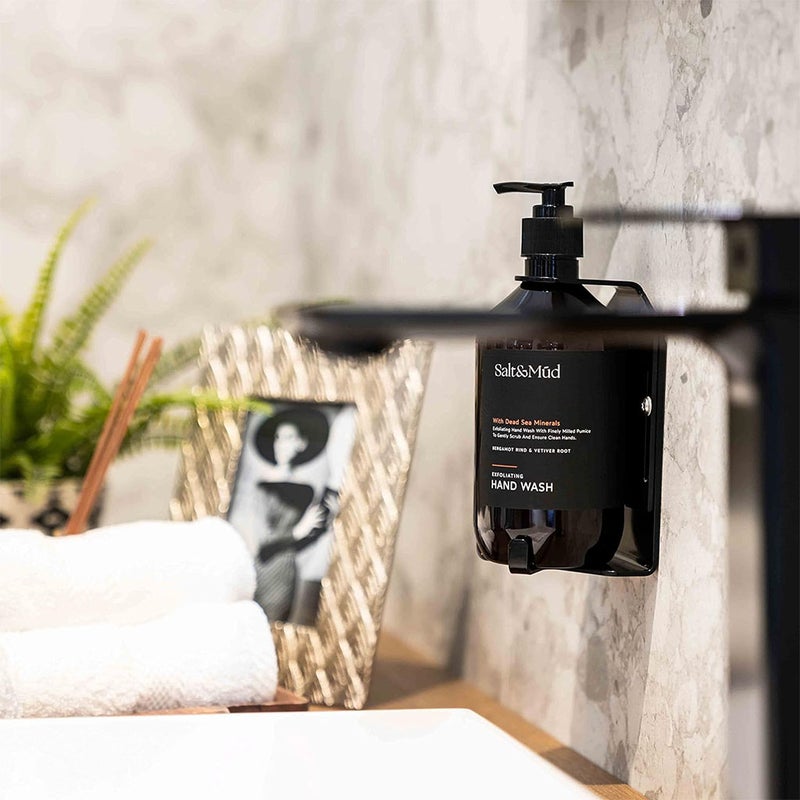 Salt And Mud Exfoliating Hand Wash Gel With Dead Sea Minerals, Bergamot Rind & Vetiver Root 500ml