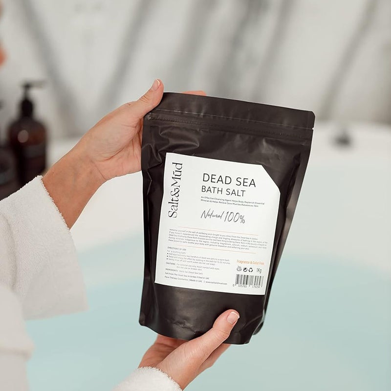 Salt And Mud 100% Natural Dead Sea Cleansing Bath Salt 500g