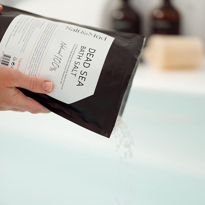Salt And Mud 100% Natural Dead Sea Cleansing Bath Salt 500g