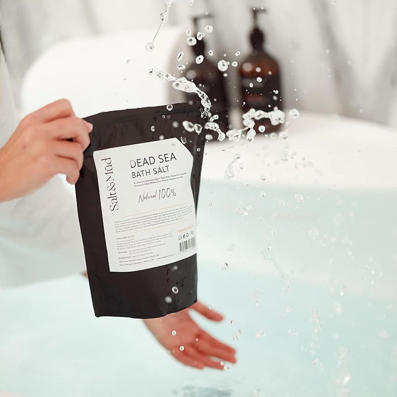 Salt And Mud 100% Natural Dead Sea Cleansing Bath Salt 500g