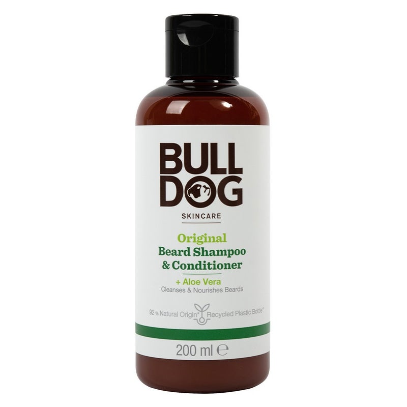 Bulldog Skincare Original Beard Shampoo & Conditioner With Aloe Vera 200ml