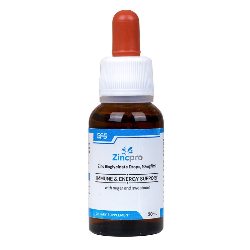 Zincpro 10mg/ml Baby Zinc Drops For Immune Support 20ml 