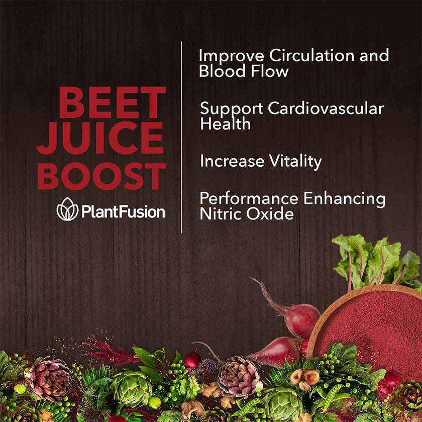 PlantFusion Organic Beet Powder Fermented Superfood Powder Blend 180g
