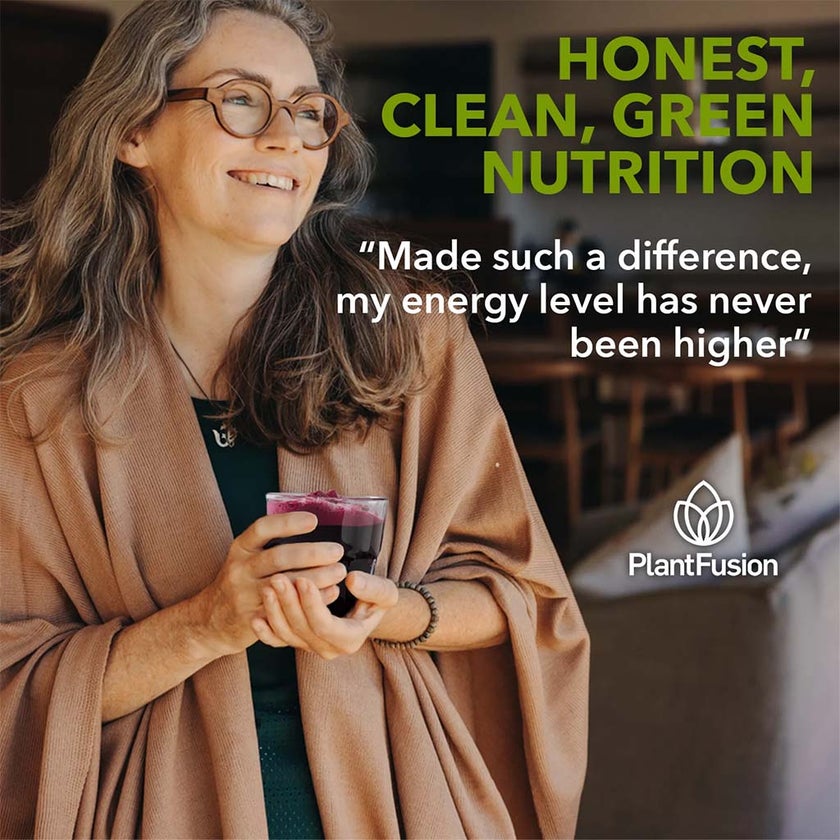 PlantFusion Organic Beet Powder Fermented Superfood Powder Blend 180g