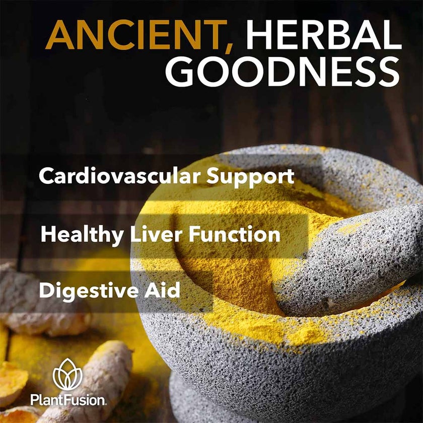 PlantFusion Organic Turmeric and Ginger Fermented Superfood Powder Blend 135g