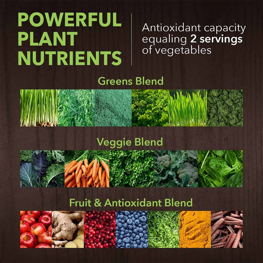 PlantFusion Organic Fruitiful Greens Fermented Superfood Powder Blend 240g