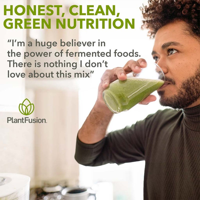 PlantFusion Organic Fruitiful Greens Fermented Superfood Powder Blend 240g