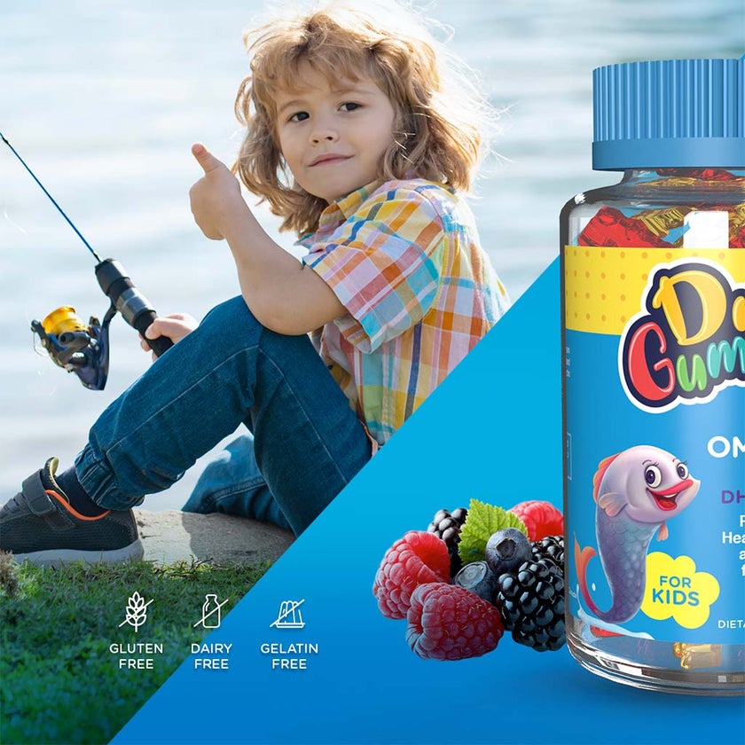 Dr. Gummies Kids Omega 3 Gummies, Pack of 60's