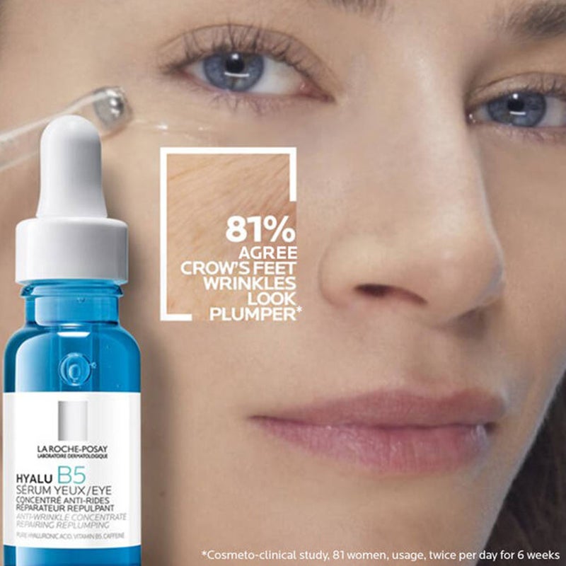 La Roche-Posay Hyalu B5 Hyaluronic Acid Anti-Aging Eye Serum With Vitamin B5 & Caffeine 15ml