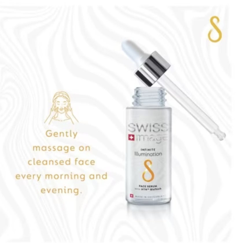 Swiss Image Infinite Illumination Brightening & Boosting Glow Face Serum 30ml With Free Travel Pouch