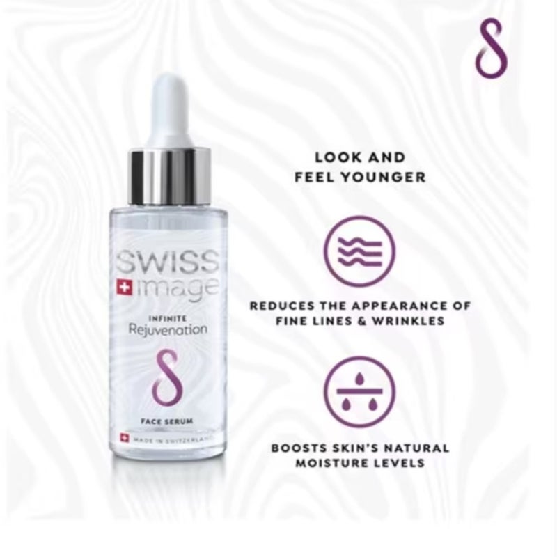 Swiss Image Infinite Rejuvenation Reviving & Restoring Face Serum 30ml With Free Travel Pouch