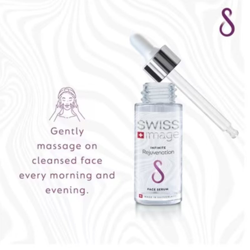 Swiss Image Infinite Rejuvenation Reviving & Restoring Face Serum 30ml With Free Travel Pouch