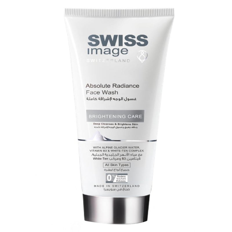 Swiss Image Radiance & Glow Skincare Set of Absolute Radiance Brightening Face Wash 200ml + Brightening Day Cream 50ml PROMO PACK