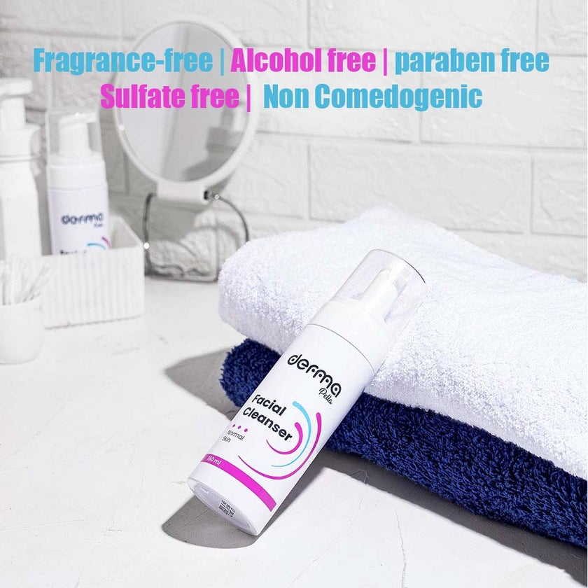 Derma Pella Facial Cleanser With Rosemary Extract For Normal Skin 150ml