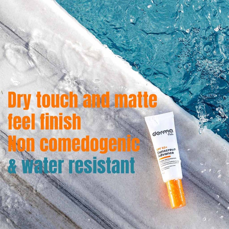 Derma Pella SPF 50+ Advance Sunscreen Cream Gel 50g