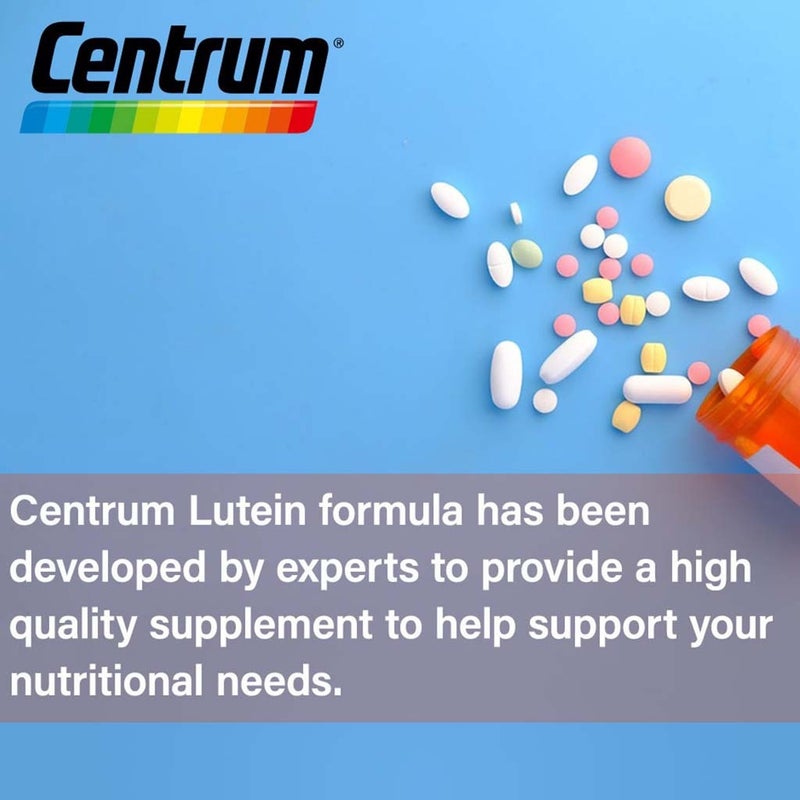 Centrum With Lutein Adult Multivitamin Supplement Tablets, Pack of 30’s - 25% Off PROMO PACK