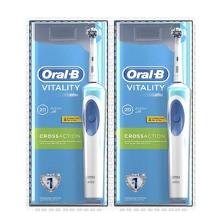 Braun Oral B Vitality Precision Clean Electric Toothbrush D12.513, Bundle Pack of 1+1
