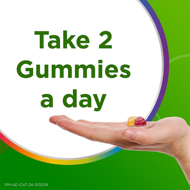 Centrum Adult Multivitamin Supplement MultiGummies Cherry, Berry, & Orange Flavor, Pack of 60's