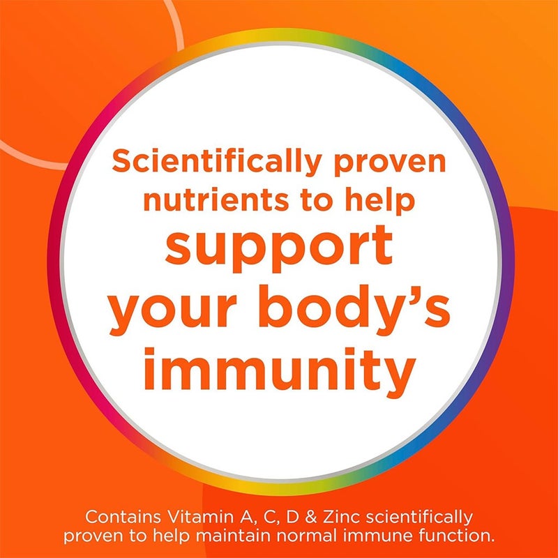 Centrum Adult MultiGummies For Immunity Support, Orange Flavor, Pack of 60's