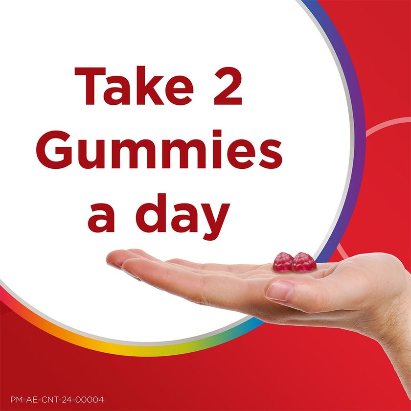 Centrum Adult MultiGummies For Energy Release, Mixed Berry Flavor, Pack of 60's