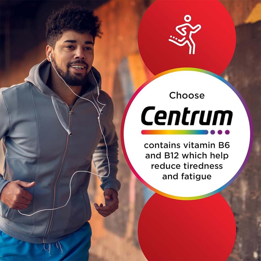 Centrum Adult MultiGummies For Energy Release, Mixed Berry Flavor, Pack of 60's