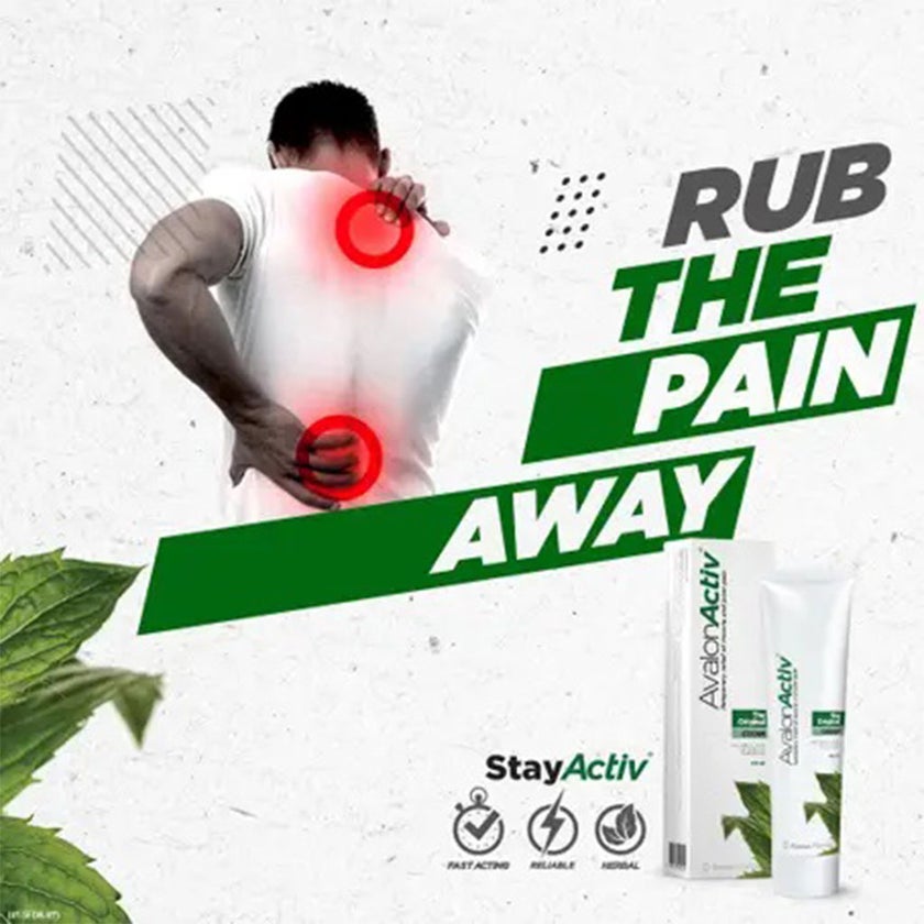 Avalon Activ The Original Cream For Muscle & Joint Pain Relief 50ml
