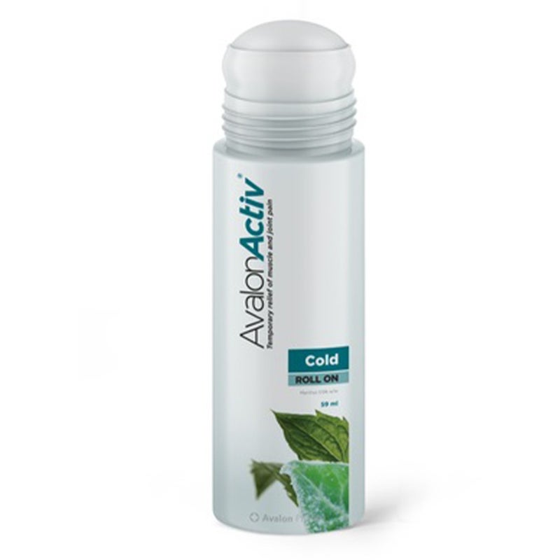 Avalon Activ Cold Roll-On For Muscle & Joint Pain Relief 59ml