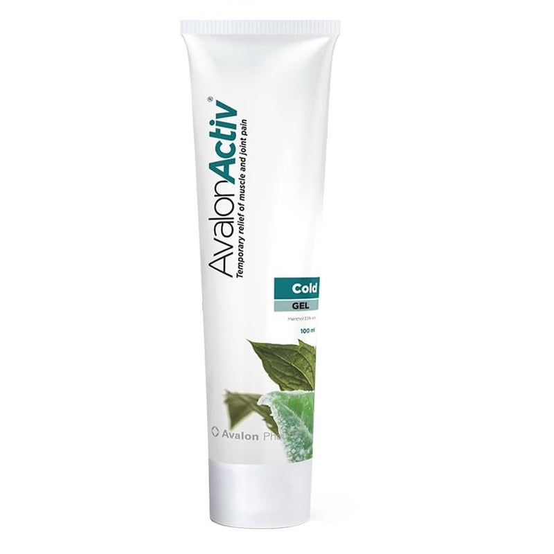 Avalon Activ Cold Gel For Muscle & Joint Pain Relief 100ml