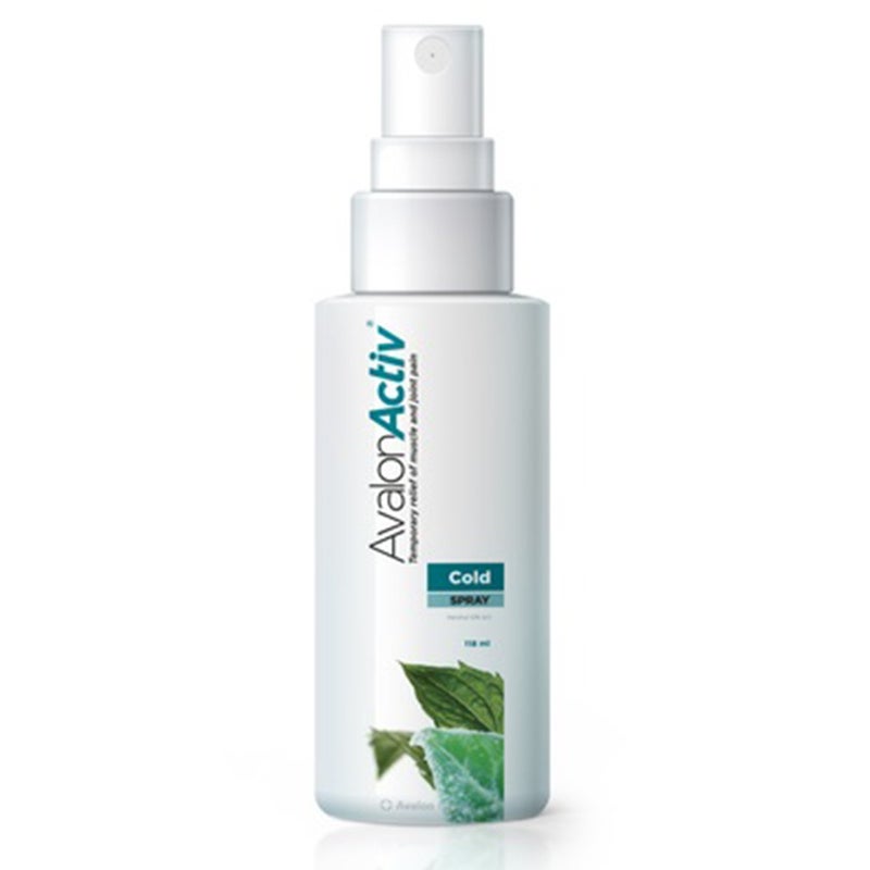 Avalon Activ Cold Spray For Muscle & Joint Pain Relief 118ml