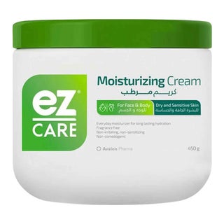 Avalon Ez Care Moisturizing Cream, Face & Body Moisturizer For Dry & Sensitive Skin 450g