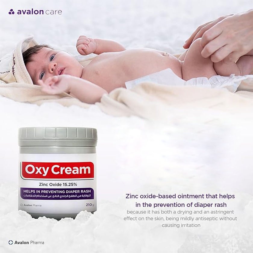 Avalon Care Oxy Cream For Baby Diaper Rash 125g